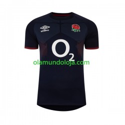 Camisola Rugby Inglaterra Homem Equipamento Segundo 2024 Manga Curta